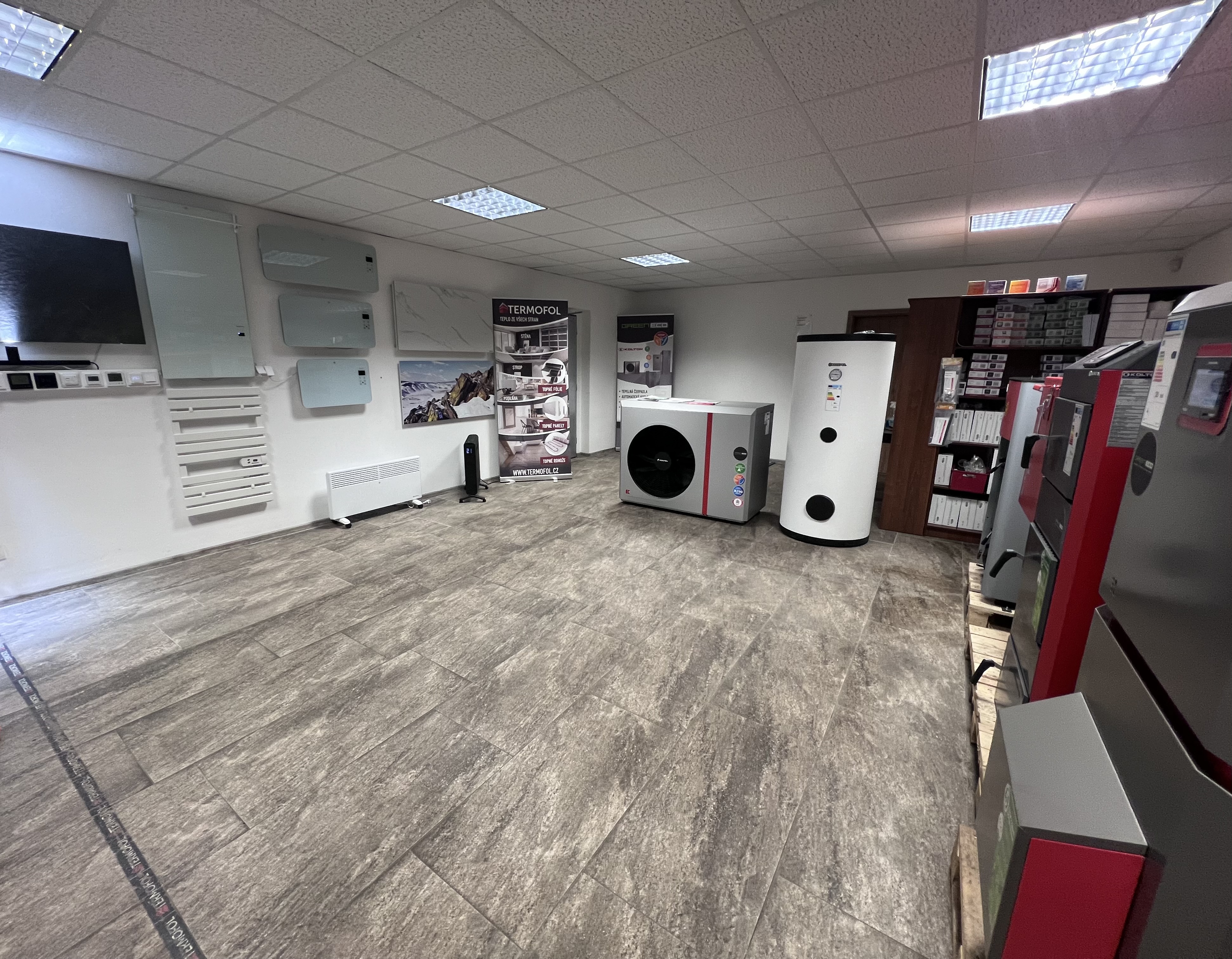 Prodejna GreenEco – kotle a příslušenství