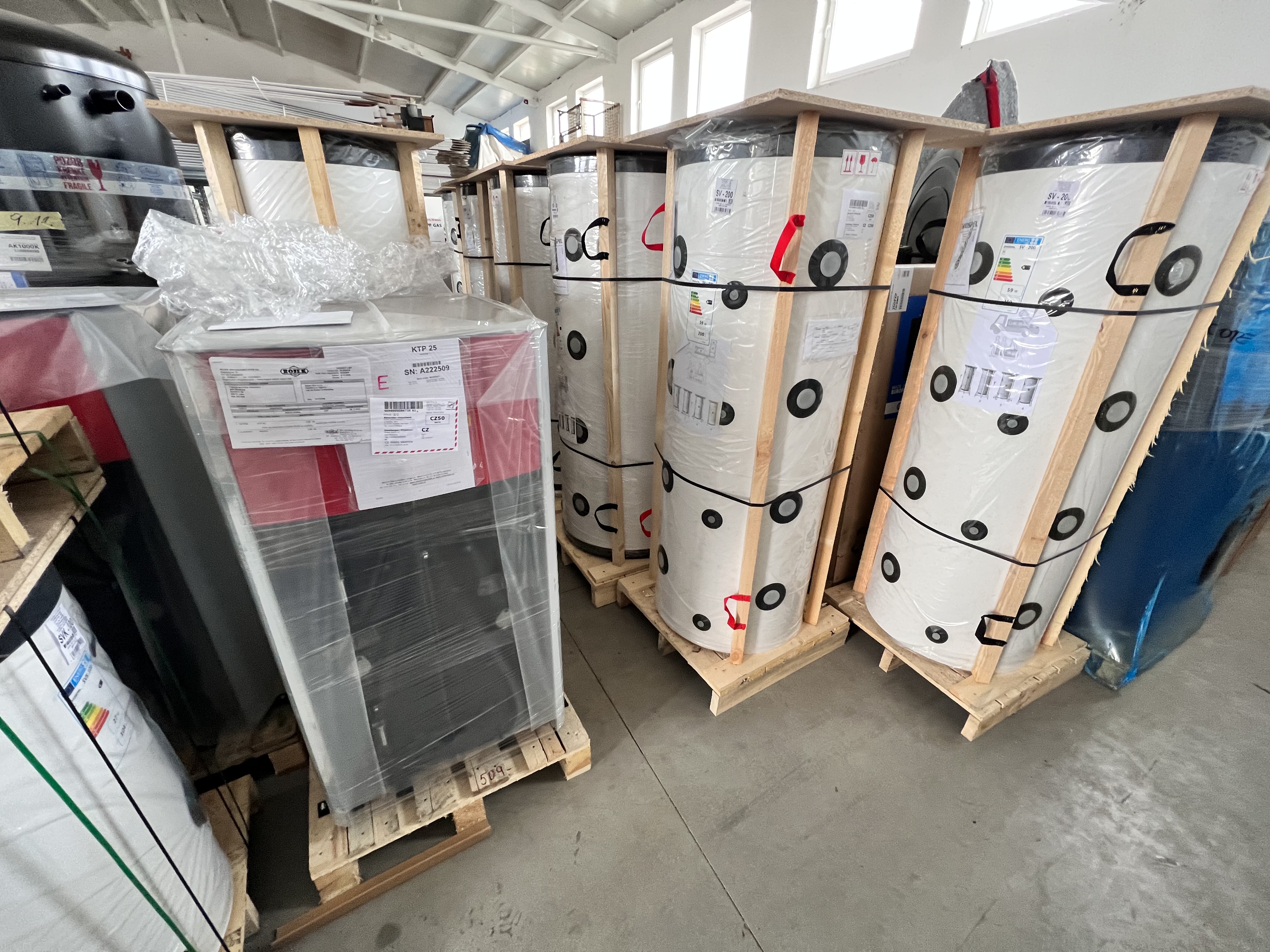 GreenEco Jičín – expozice tepelných čerpadel a kotlů