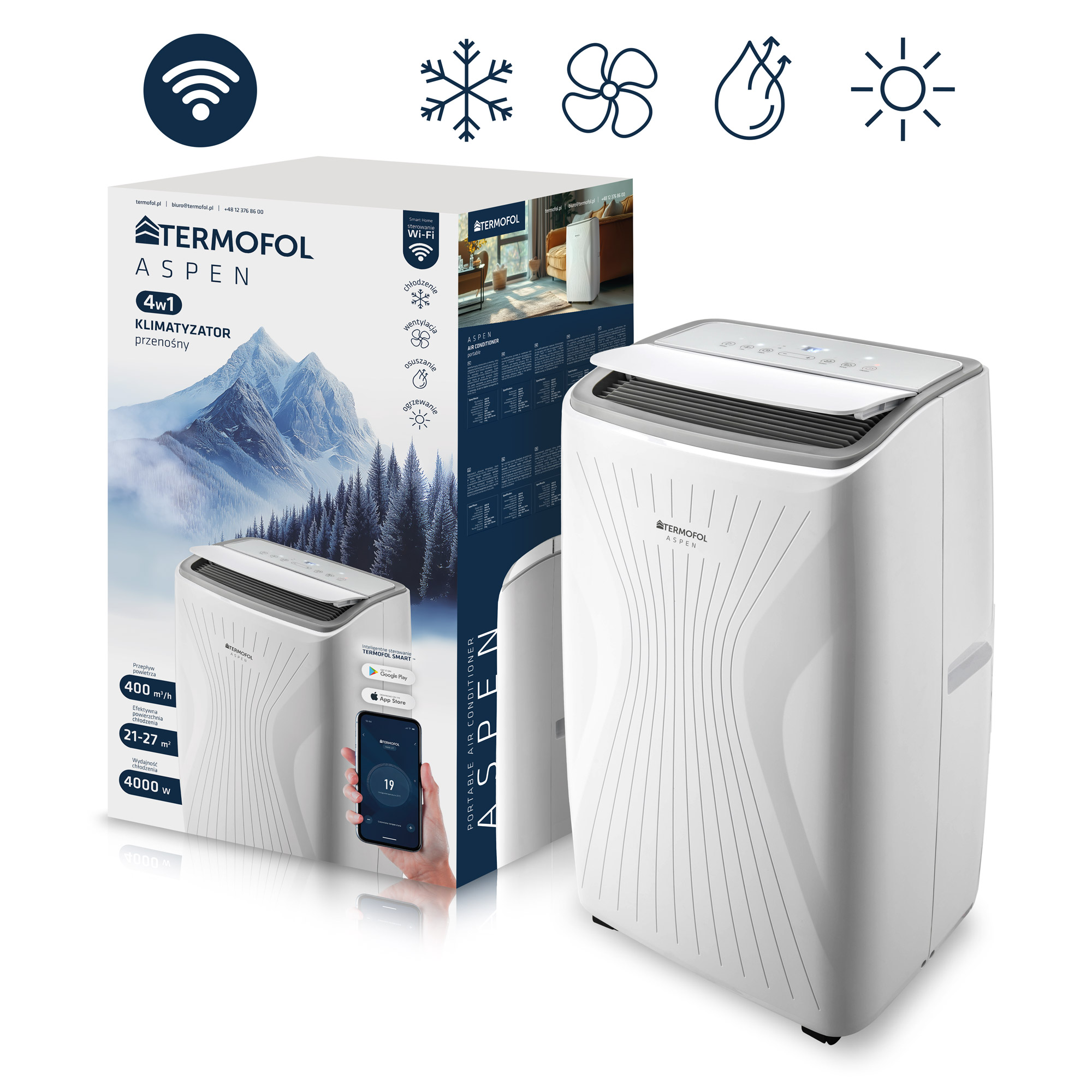 Mobilní klimatizace Termofol