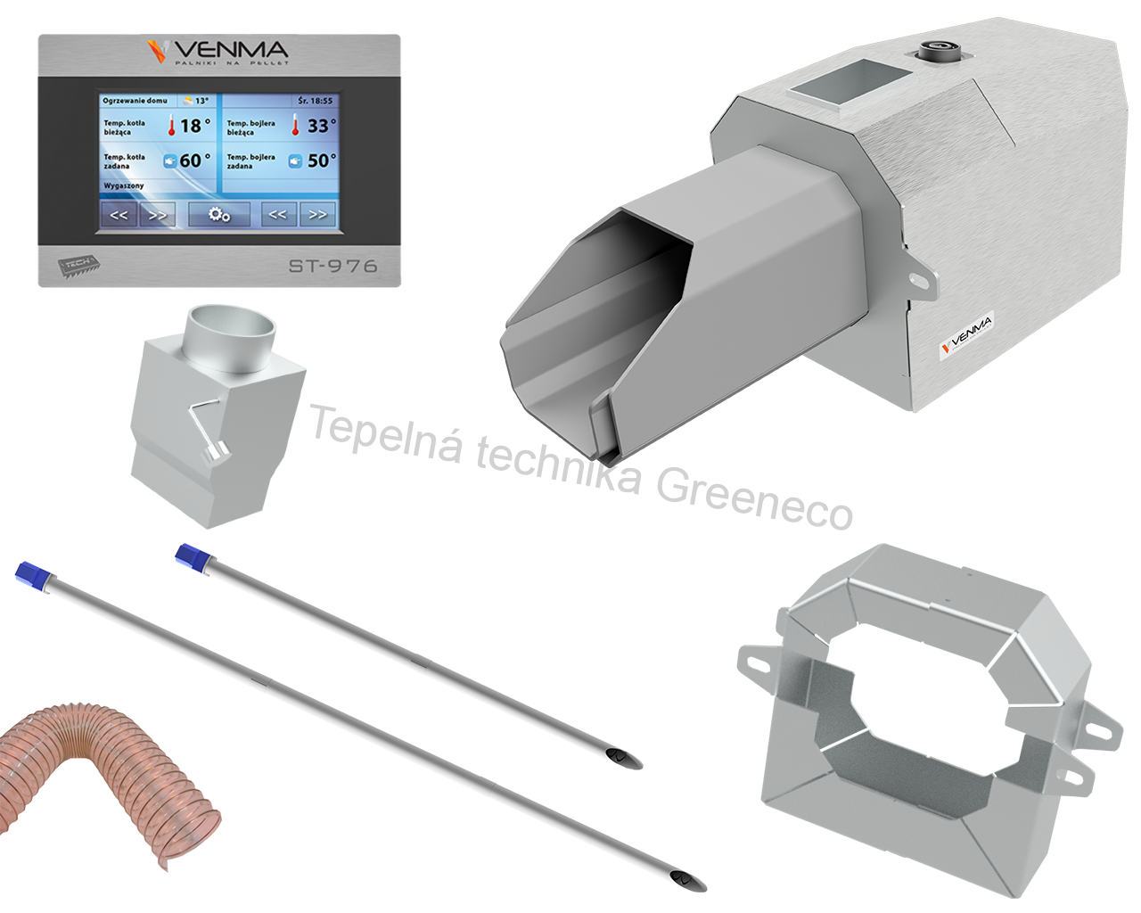Sada Venma Ignis 7-35 kW Burner. 