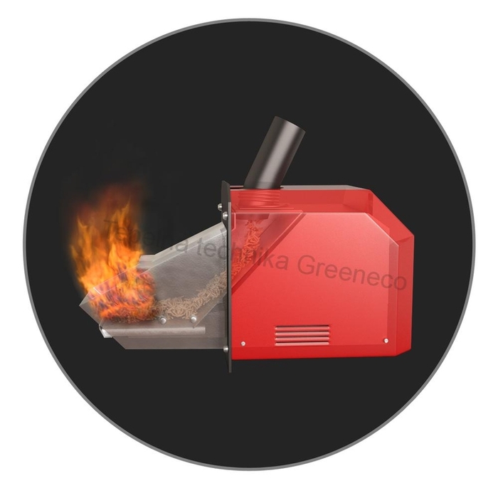 Zplyňovací kotel ATTACK 45 DPXP COMBI Pellet