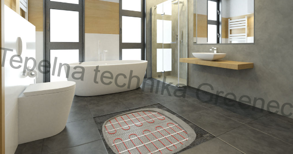 WIFI-Topná rohož (instalační set) 4m2 výkon 600W
