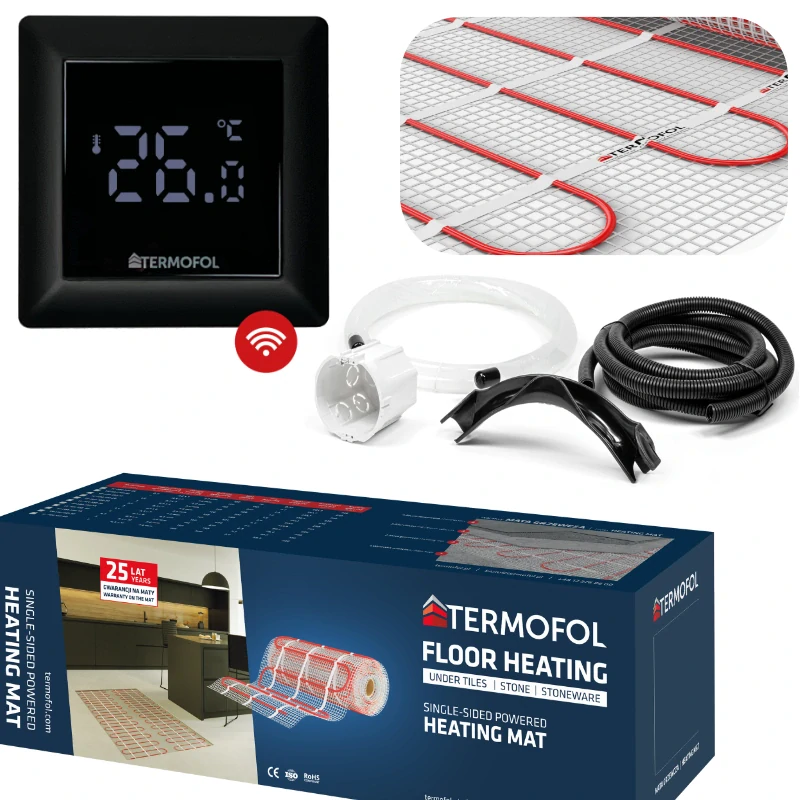H6-Wifi-Topná rohož (instalační set) 1m2 výkon 150W