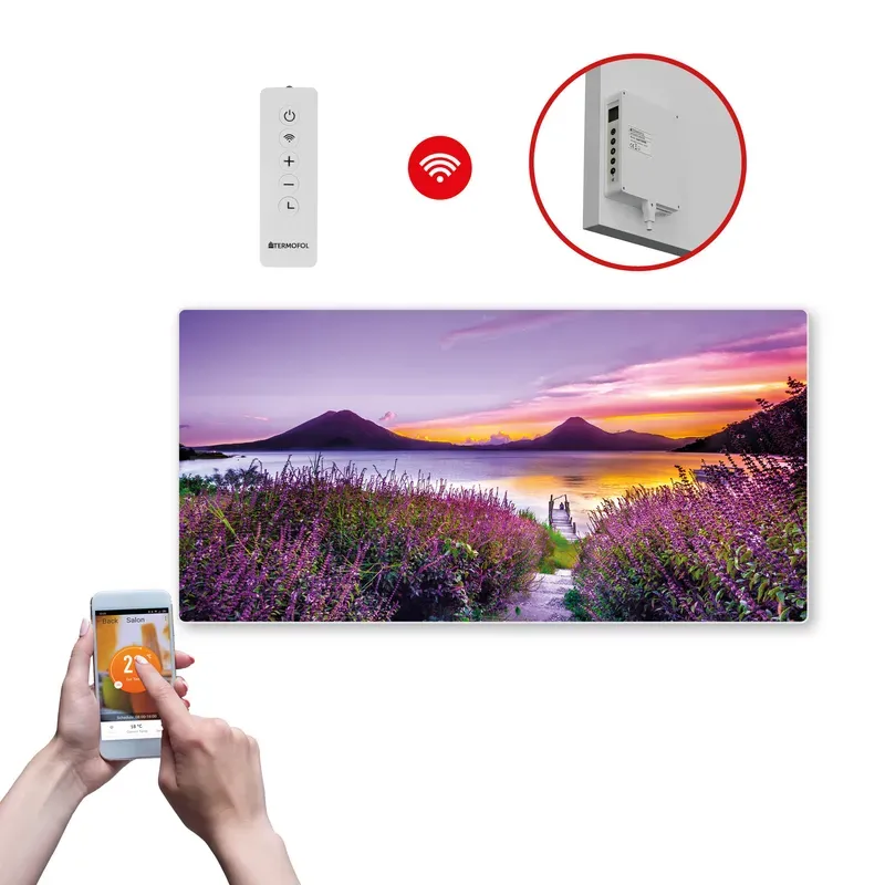 Infrapanel SWT 1000 - WiFi s potiskem vzor 37