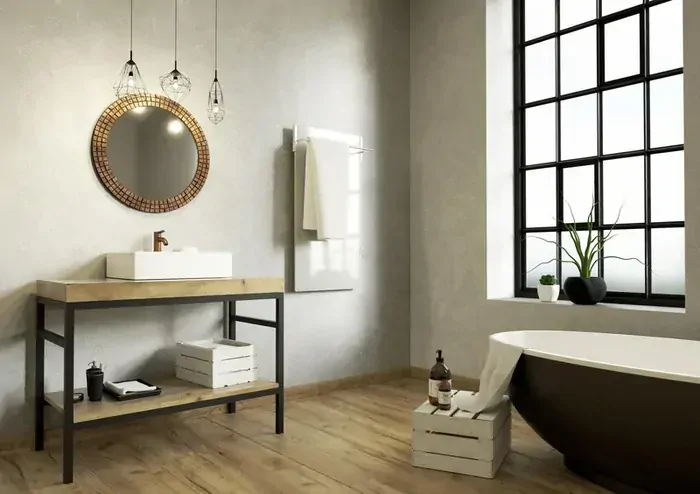 Luxusní WiFi infrapanel - koupelnový žebřík 750 W