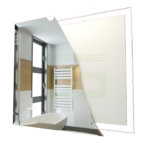 Topná fólie pod zrcadlo 60 cm 