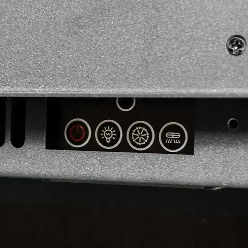 Elektrický krb Termofol TF-EF-3S-840 - 1500 W Rozměr: 84 x 46 x 17,9 cm určený k vestavbě